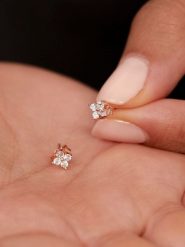 Heliophilia Srebrne kolczyki-wkrętki rozmiar: onesize. Szare kolczyki Heliophilia, srebrne. Za 87.61 zł.