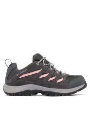 Columbia Trekkingi Crestwood Waterproof 2099881 Szary. Szare obuwie sportowe Columbia, z materiału, bez zapięcia, trekkingowe. Za 259.99 zł.