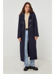 L'armoire de Suzette Płaszcz przejściowy w kolorze granatowym rozmiar: 38. Niebieskie płaszcze L'armoire de Suzette, l, bez wzorów, bez kaptura. Za 152.99 zł.