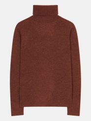 Perfect Cashmere Kaszmirowy golf "Ashley" w kolorze jasnobrązowym rozmiar: XL. Brązowe golfy Perfect Cashmere, xl, bez wzorów, z kaszmiru, bez ramiączek. Za 312.58 zł.