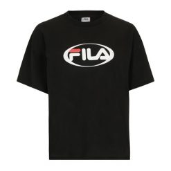 Koszulka damska FILA Luka Relaxed. Czarne bluzki Fila, s, bez wzorów, casualowe, bez kołnierzyka, bez ramiączek. Za 89.99 zł.