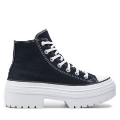 Trampki Converse. Czarne trampki Converse, bez wzorów, bez zapięcia. Za 309.99 zł.