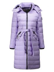 Geographical Norway Płaszcz pikowany "Cabima" w kolorze fioletowym rozmiar: M. Różowe płaszcze Geographical Norway, m, bez wzorów, z tkaniny, bez kaptura. Za 318.37 zł.
