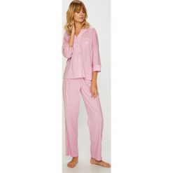 Lauren Ralph Lauren - Piżama. Czerwone piżamy Lauren Ralph Lauren, bez wzorów, z bawełny, bez ramiączek. W wyprzedaży za 329.90 zł.