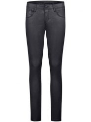 Timezone Dżinsy "Enya" - Slim fit - w kolorze czarnym rozmiar: W27/L32. Czarne jeansy Timezone, l, z aplikacjami. Za 83.62 zł.