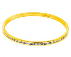 Bransoletka ze stali szlachetnej z kryształami. Bransoletki Elixa, ze stali. Za 199.00 zł.