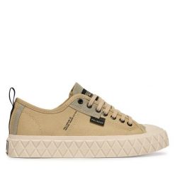 Trampki Palladium. Brązowe trampki Palladium, bez wzorów, bez zapięcia. Za 379.99 zł.