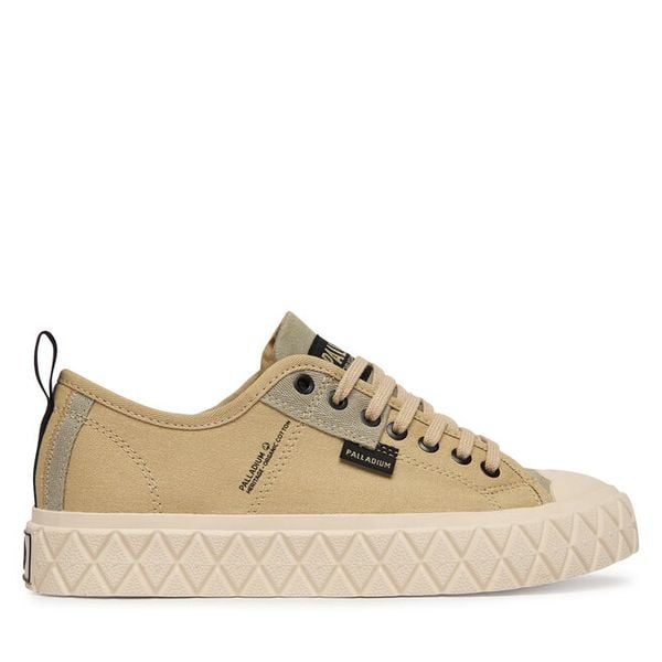 Trampki Palladium. Brązowe trampki Palladium, bez wzorów, bez zapięcia. Za 379.99 zł.