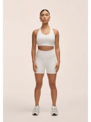 Legginsy Kolarki Damskie Casall Wysoki Stan. Białe legginsy Casall, l, bez wzorów, z podwyższonym stanem, krótkie. Za 239.00 zł.