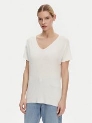 Kontatto Bluzka 3M0514C Écru Regular Fit. Bluzki Kontatto, m, bez wzorów, z wiskozy, bez kołnierzyka, bez ramiączek. Za 159.99 zł.