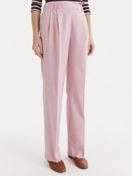 Tommy Hilfiger Spodnie materiałowe Timeless WW0WW48352 Czerwony Straight Fit. Czerwone spodnie materiałowe TOMMY HILFIGER, bez wzorów, z materiału. Za 699.99 zł.