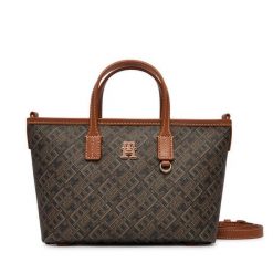 Torebka Tommy Hilfiger. Czarne torebki klasyczne TOMMY HILFIGER, bez wzorów, bez dodatków. Za 649.99 zł.