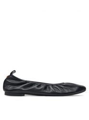 Tory Burch Baleriny 159965 Czarny. Czarne baleriny Tory Burch, bez wzorów, ze skóry, bez obcasa. Za 839.99 zł.