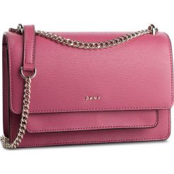 Torebka DKNY - R91E3A90 Pink PNK. Czerwone torby na ramię DKNY, bez wzorów, ze skóry, bez dodatków. W wyprzedaży za 489.00 zł.