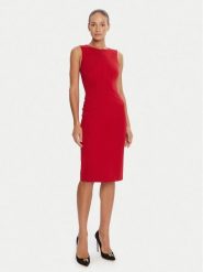 Marciano Guess Sukienka koktajlowa 5YGK30 7160A Czerwony Slim Fit. Czerwone sukienki Marciano Guess, z aplikacjami, z syntetyku, wizytowe, bez kołnierzyka, bez ramiączek. Za 1,089.00 zł.