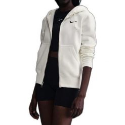 Nike HJ0995-133 Biała Bluza Damska M - Komfort i Styl. Białe bluzy Nike, m, bez wzorów, bez kaptura. Za 257.99 zł.
