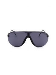 Carrera Okulary przeciwsłoneczne unisex w kolorze czarno-szaro-niebieskim rozmiar: onesize. Czarne okulary przeciwsłoneczne Carrera, bez wzorów, z tworzywa sztucznego. Za 274.95 zł.