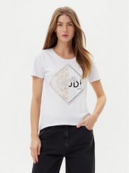 Gaudi T-Shirt 511BD64039 Biały Regular Fit. Białe t-shirty Gaudi, xl, bez wzorów, z bawełny, bez kołnierzyka, bez ramiączek. Za 189.99 zł.