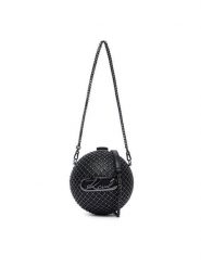 KARL LAGERFELD Torebka B4W30236 Czarny. Czarne torebki klasyczne KARL LAGERFELD, bez wzorów, ze skóry, bez dodatków. Za 1,199.00 zł.