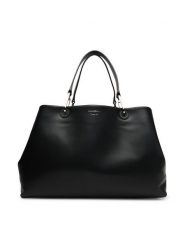 Emporio Armani Torebka EW001001 AF18673 UC001 Czarny. Czarne torebki klasyczne Emporio Armani, bez wzorów, ze skóry, bez dodatków. Za 2,889.00 zł.