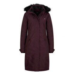 Parka dla kobiet Euro-Star Ladonna. Czarne parki EURO-STAR, retro, bez kaptura. W wyprzedaży za 913.50 zł.