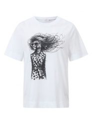 Rich & Royal Koszulka w kolorze białym rozmiar: XL. Białe bluzki Rich & Royal, xl, bez wzorów, bez kołnierzyka, bez ramiączek. Za 78.99 zł.