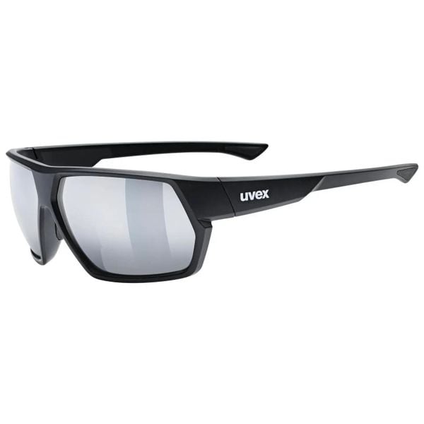 Okulary sportowe Uvex Sportstyle 238. Czarne okulary przeciwsłoneczne UVEX, bez wzorów, sportowe. Za 149.43 zł.
