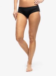 Figi termoaktywne Sensor Merino Air Panties. Czarne figi Sensor, m, bez wzorów, ze skóry. Za 101.19 zł.