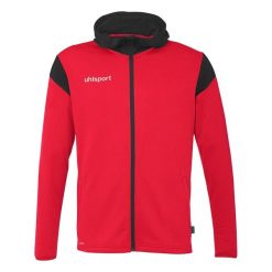 Bluza dresowa z kapturem Uhlsport Squad 27. Czarne bluzy sportowe Uhlsport, m, bez wzorów, z dresówki, z kapturem. Za 217.50 zł.