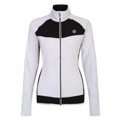 Damska Bluza Szybkoschnąca Elation II. Białe bluzy Dare 2b, na zimę, xl, bez wzorów, bez kaptura. Za 88.99 zł.