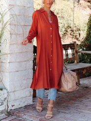 Milan Kiss Sukienka w kolorze czerwonym rozmiar: L. Czerwone sukienki Milan Kiss, na co dzień, l, bez wzorów, z wiskozy, bez kołnierzyka, bez ramiączek, maxi, proste. Za 165.99 zł.