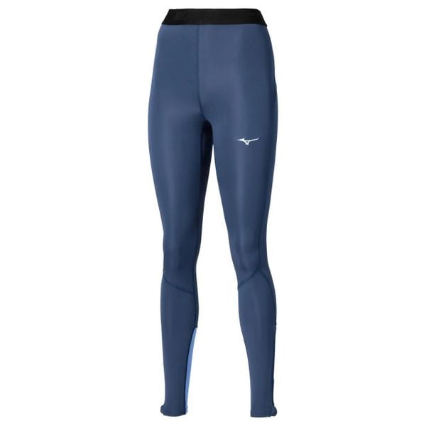 Damskie legginsy Mizuno Core Impulse. Niebieskie legginsy Mizuno, s, bez wzorów, z materiału. Za 248.50 zł.