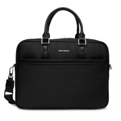 Torba na laptopa GINO ROSSI. Czarne torby na laptopa Gino Rossi, bez wzorów. Za 279.99 zł.