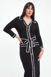 Sukienka dzianinowa JOSEPH RIBKOFF. Sukienki Joseph Ribkoff, s, bez wzorów, z dzianiny, bez kołnierzyka, bez ramiączek. Za 1,329.00 zł.