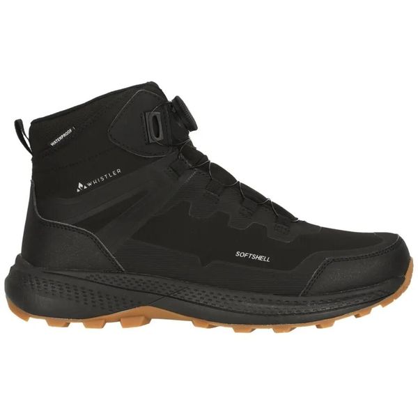 Buty trekkingowe Whistler Terun Q-lock WP. Czarne trekkingi Whistler, z materiału, trekkingowe. Za 294.50 zł.
