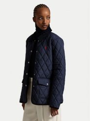 Polo Ralph Lauren Kurtka przejściowa 211965336002 Granatowy Straight Fit. Niebieskie kurtki Polo Ralph Lauren, s, bez wzorów, z syntetyku, bez kaptura. Za 1,699.00 zł.