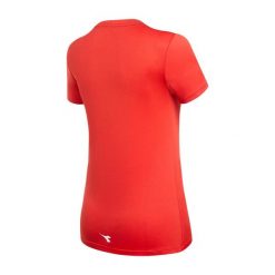 Koszulka tenisowa damska z krótkim rękawem Diadora L. SS T-Shirt. Białe t-shirty Diadora, l, bez wzorów, bez kołnierzyka, bez ramiączek. Za 125.00 zł.