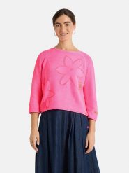 LIEBLINGSSTÜCK Sweter "Auri" w kolorze różowym rozmiar: 46. Różowe swetry LIEBLINGSSTÜCK, bez wzorów, z bawełny, bez ramiączek. Za 391.45 zł.