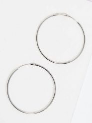 OR ÉCLAT Złote kolczyki-kreole "Créoles lisses" rozmiar: onesize. Szare kolczyki OR ÉCLAT, złote. Za 608.99 zł.