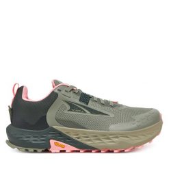 Buty do biegania Altra. Zielone obuwie sportowe Altra, bez zapięcia, do biegania. Za 649.99 zł.