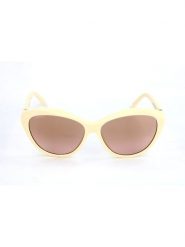 Swarovski Damskie okulary przeciwsłoneczne w kolorze kremowo-jasnobrązowym rozmiar: 58. Brązowe okulary przeciwsłoneczne SWAROVSKI, bez wzorów, z tworzywa sztucznego. Za 293.59 zł.