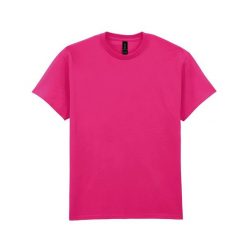 Ultra Bawełniana Koszulka Unisex Dla Dorosłych. Czerwone bluzki GILDAN, m, bez wzorów, z bawełny, sportowe, bez kołnierzyka, bez ramiączek. Za 46.99 zł.