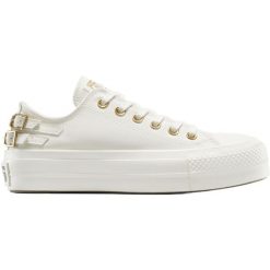 Adidasy Converse Chuck Taylor All Star Lift Platform, Dla obu płci. Białe obuwie sportowe Converse, bez zapięcia. Za 490.00 zł.