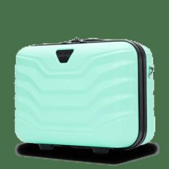 Kuferek podróżny Wings PEAFOWL kosmetyczka 14" LIGHT GREEN. Zielone kufry i kosmetyczki Wings, bez wzorów, z gumy, bez dodatków. Za 79.90 zł.