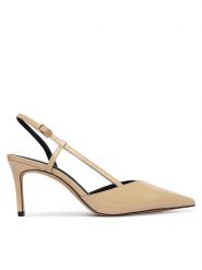 Aldo Szpilki Vivennia 14296260 Beżowy. Brązowe szpilki Aldo, bez wzorów, ze skóry, bez obcasa, na szpilce, bez zapięcia. Za 359.99 zł.