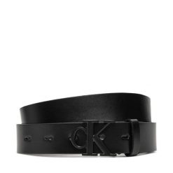 Pasek Damski Calvin Klein Jeans. Czarne paski Calvin Klein Jeans, bez wzorów, z jeansu. Za 199.99 zł.
