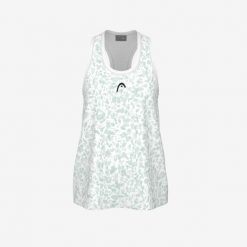 Koszulka bez rękawów damska AGILITY Tank Top. Niebieskie topy Head, xl, bez wzorów, bez kołnierzyka, bez ramiączek. W wyprzedaży za 182.00 zł.