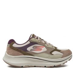Buty na siłownię Skechers. Brązowe obuwie sportowe Skechers, bez zapięcia, na fitness i siłownię. Za 289.99 zł.