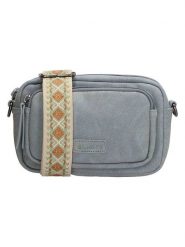 Beagles Torebka "Malaga" w kolorze niebieskim - 18,5 x 12 x 4,5 cm rozmiar: onesize. Niebieskie torby na ramię Beagles, bez wzorów, z materiału, na ramię, małe, bez dodatków. Za 65.99 zł.