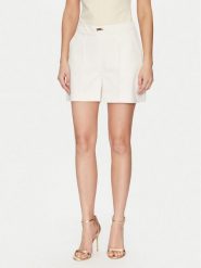 Marciano Guess Szorty materiałowe 5GGD19 7311A Biały Regular Fit. Białe szorty Marciano Guess, z aplikacjami, z bawełny. Za 369.99 zł.